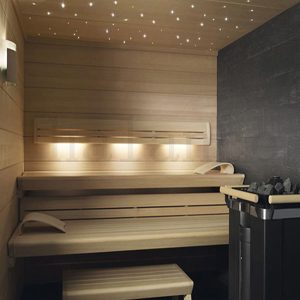 5W LED Fiber Optic Star Sauna Light Kit Application - Fiberopticslight.com
