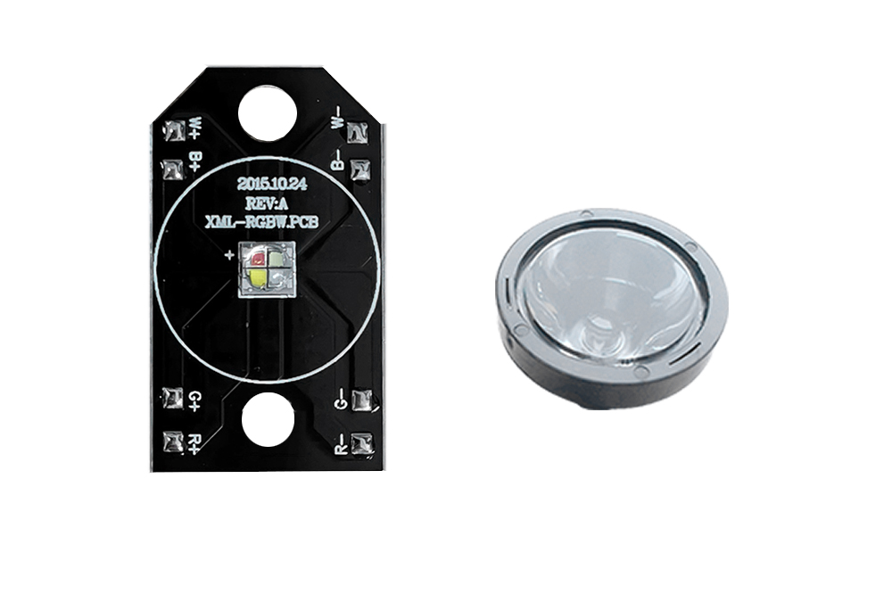 RGBW & Lens for RGBW fiber optic illuminator | Fiberopticslight.com