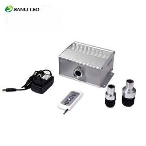 SANLI LED 10W White LED Fiber Optic Light Engine LEE-1001 Front - Fiberopticslight.com