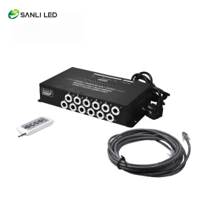 SANLI LED 12x3W White Animated LED Fiber Optic Illuminator with DMX LEN-3012DMX/ANI Photo - Fiberopticslight.com