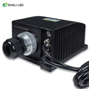 SANLI LED 20W IP65 DMX Swimming Pool Fiber Optic Illuminator LES-2001DMXWP - Fiberopticslight.com