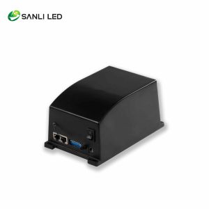 SANLI LED 20W White LED DMX Fiber Optic Light Source LET-2001DMX Back - Fiberopticslight.com