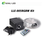 SANLI LED 4x3W RGBW Fiber Optic Starlight Ceiling Lights -Fiberopticslight.com