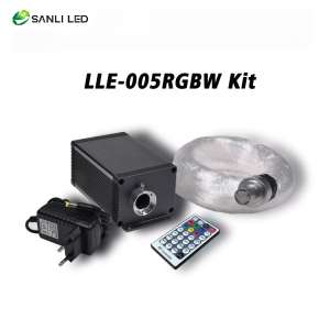 SANLI LED 4x3W RGBW LED Fiber Optic Sensory Lighting Kit - Fiberopticslight.com