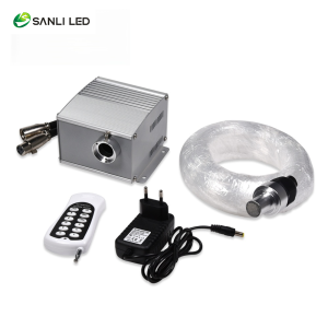 SANLI LED 5W White DMX LED Fiber Optic Light Source LEA-501DMX with Fiber Cables - Fiberopticslight.com