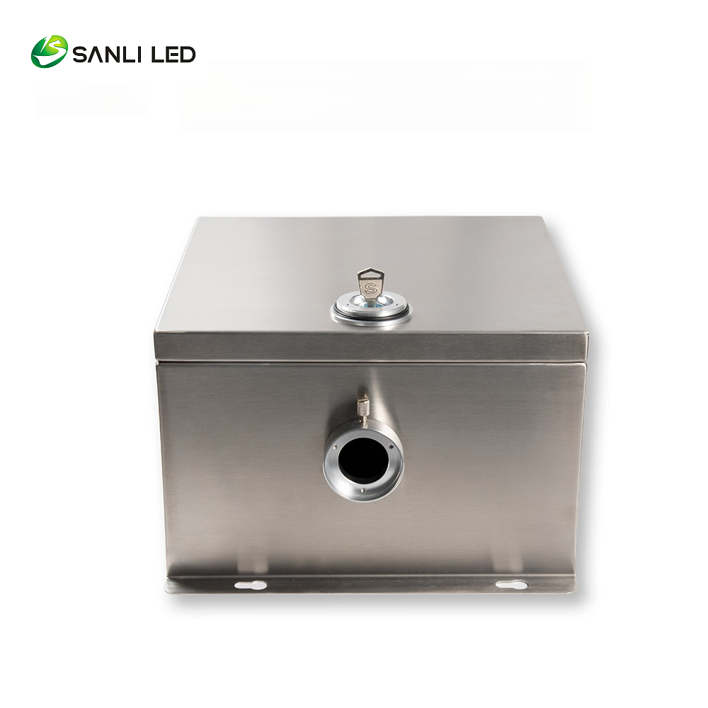 SANLI LED 80W Dual Wheels DMX LED Pool Illuminator LEJ-8001DMX/WP with Key - Fiberopticslight.com