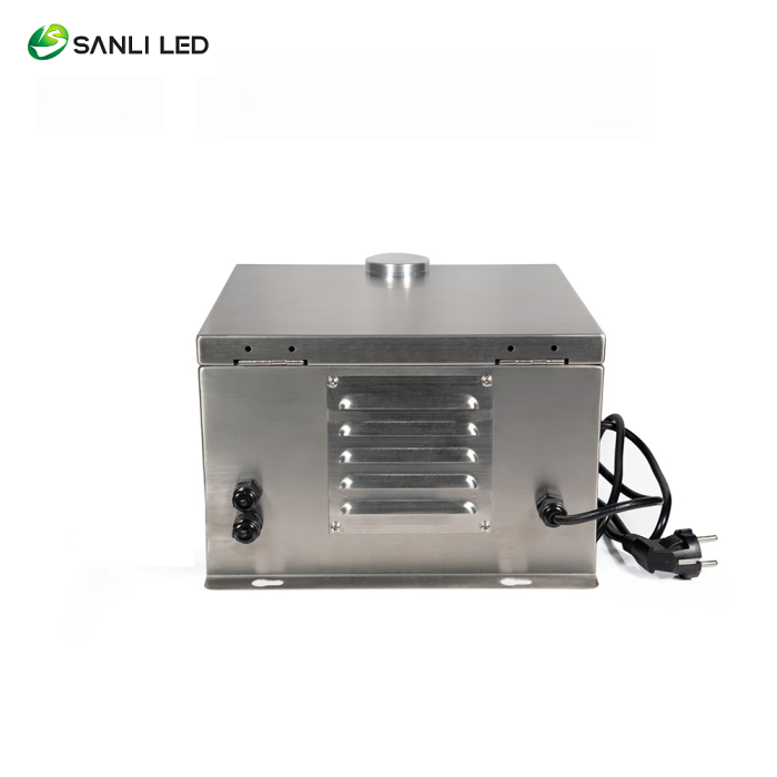 SANLI LED 80W LED Fiber Optic Pool Light Box LEI-8001WP Back - Fiberopticslight.com