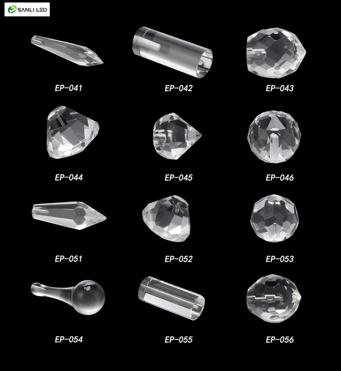 SANLI LED Fiber Optic Chandelier Crystal Fittings - Fiberopticslight.com