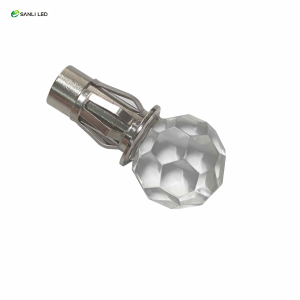 SANLI LED Fiber Optic Crystal End Fittings EP-011 - Fiberopticslight.com