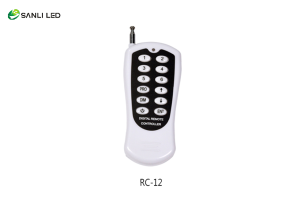 SANLI LED Fiber Optic Remote Control RC-12 -Fiberopticslight.com