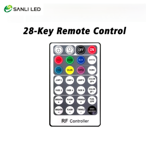 SANLI LED Fiber Optic Remote Control RC-28 - Fiberopticslight.com