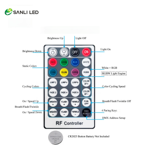 SANLI LED Fiber Optic Remote Controller RC-28 - Fiberopticslight.com