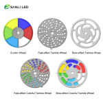 SANLI LED Fibre Optic Colour Wheel Disc for Low Voltage Light Engine - Fiberopticslight.com
