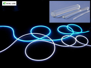 SANLI LED Solid Core Side Glow Optical Fiber Cable - Fiberopticslight.com