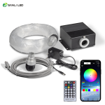 4x3W RGBW DMX APP Control LED Fiber Optic Illuminator LEC-431DMX - Fiberopticslight.com