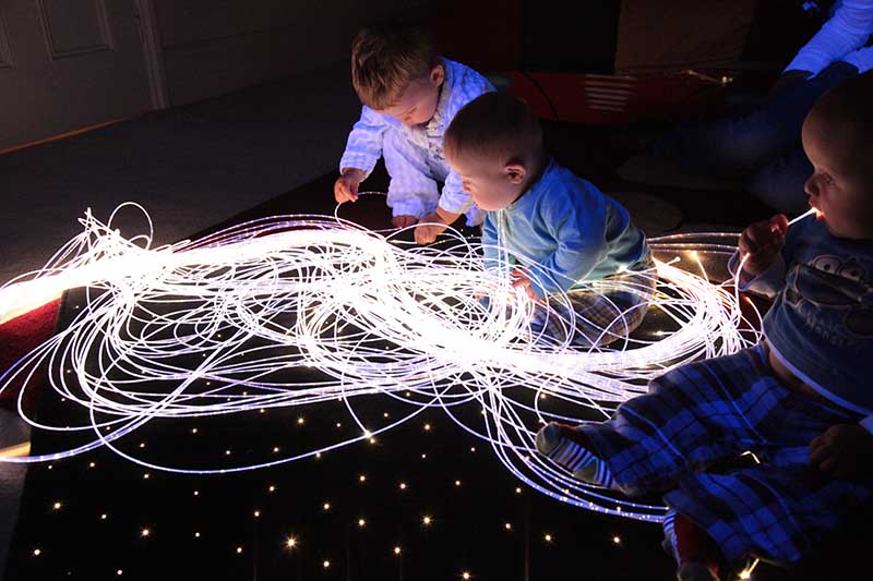 Sanli LED Fibre Optic Sensory Light System for Kids | Fiberopticslight.com