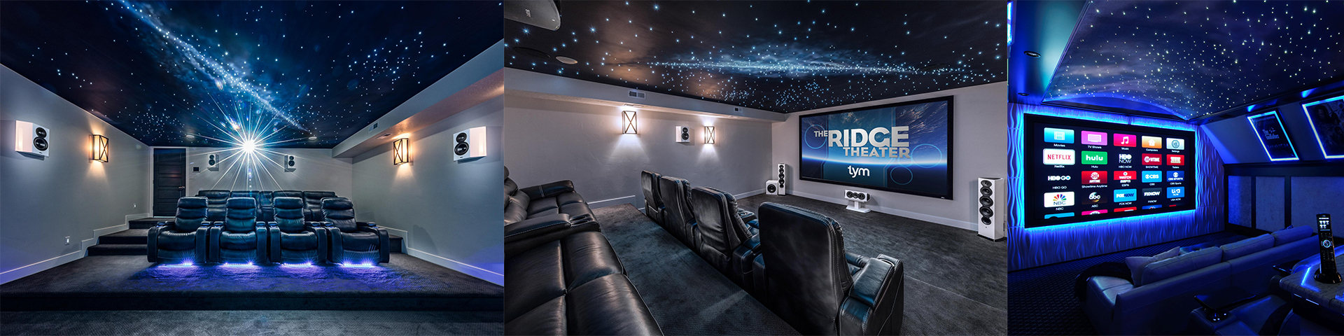 Sanli LED Optic Fibre Lighting Ceiling Kit Application | Fiberopticslight.com
