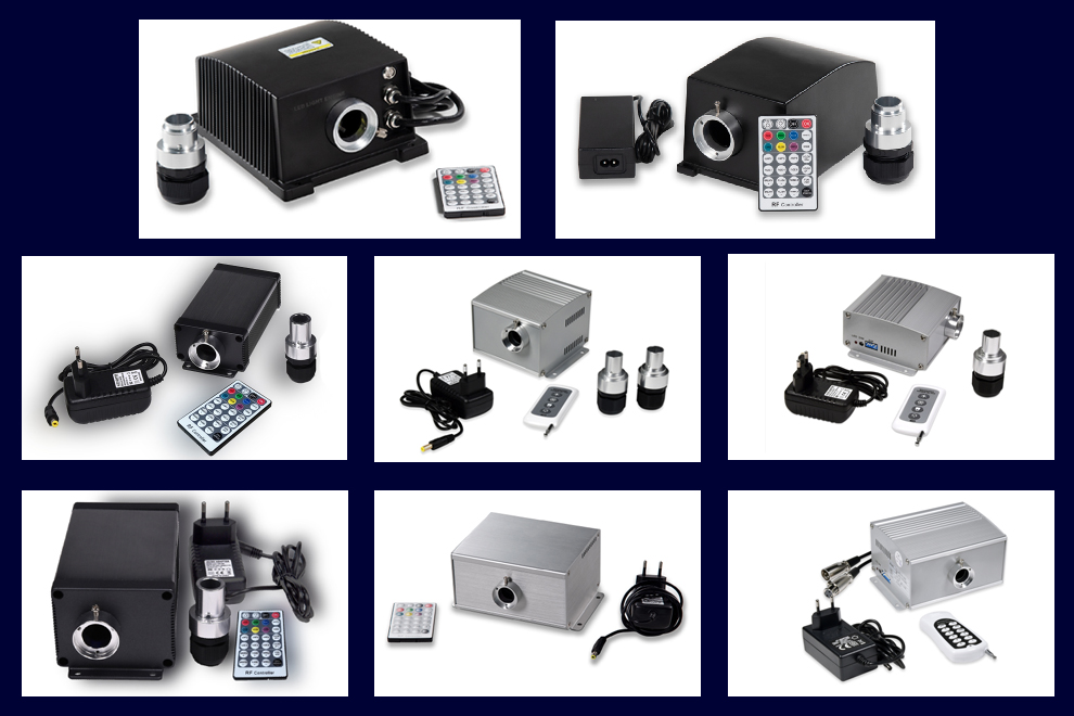 Sanli LED Fiber Optic SPA Lighting 1st Element - LED Light Engine | Fiberopticslight.com