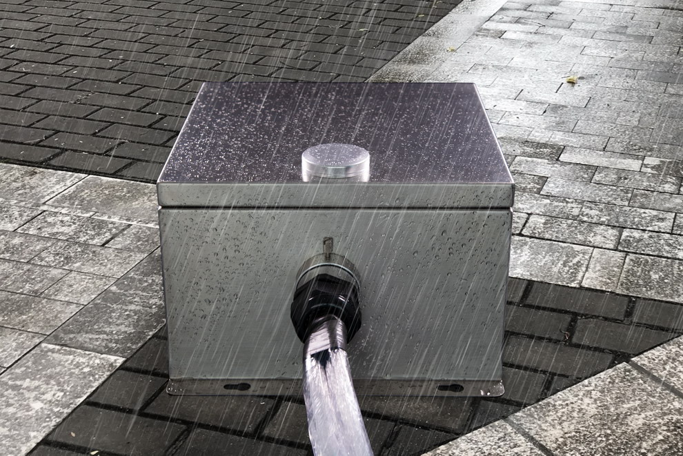 Sanli LED Fiber Optic Pool Coping Lighting 1st Part - Outdoor Fiber Optic Illuminator | Fiberopticslight.com