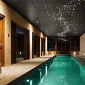 Sanli LED 4x12W RGBW LED Fiber Optic Star Ceiling Kit Application | Fiberopticslight.com