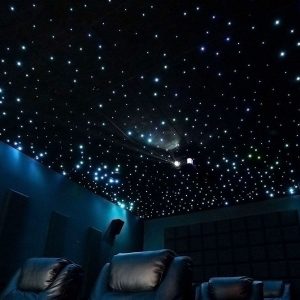 Sanli LED 4x12W RGBW LED Fiber Optic Star Ceiling Kit for Room Ceilings | Fiberopticslight.com