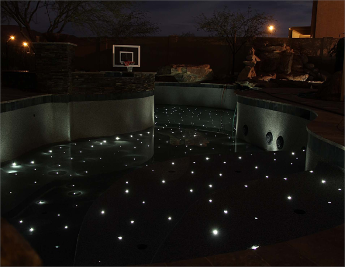 Sanli LED Swimming Pool Star Fittings EP-024 for Swimming Pools | Fiberopticslight.com