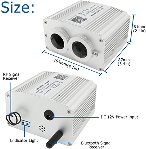 LED Light Engine for Dual Head Twinkle RGBW 16W Car Star Lights | Fiberopticslight.com